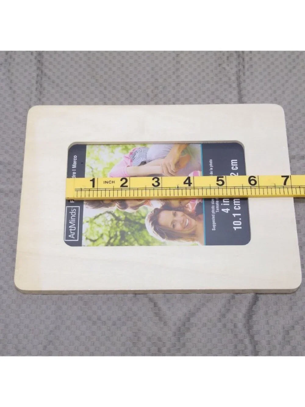 ArtMinds Unfinished Frame 4x6 in. Set of 2 Portrait or Landscape Natural Finish